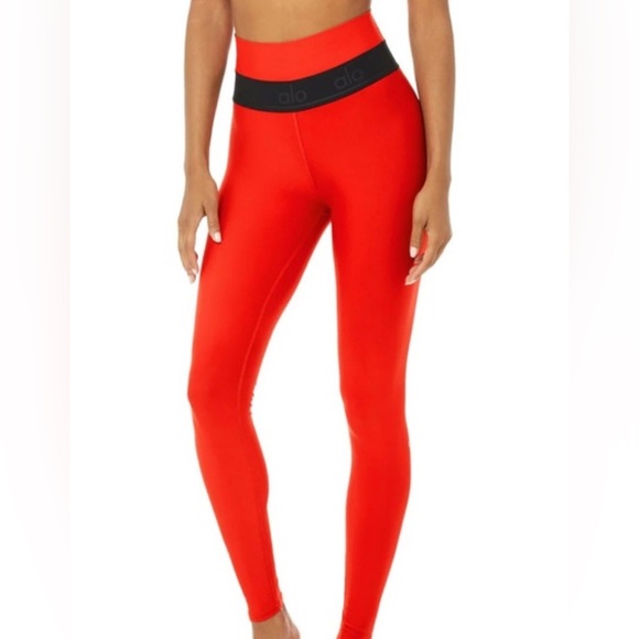 ALO Yoga High Waisted Redefine Airlift Leggings - Picture 1 of 6